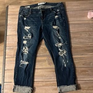 Torrid distressed jeans